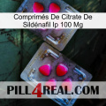 Comprimés De Citrate De Sildénafil Ip 100 Mg 15